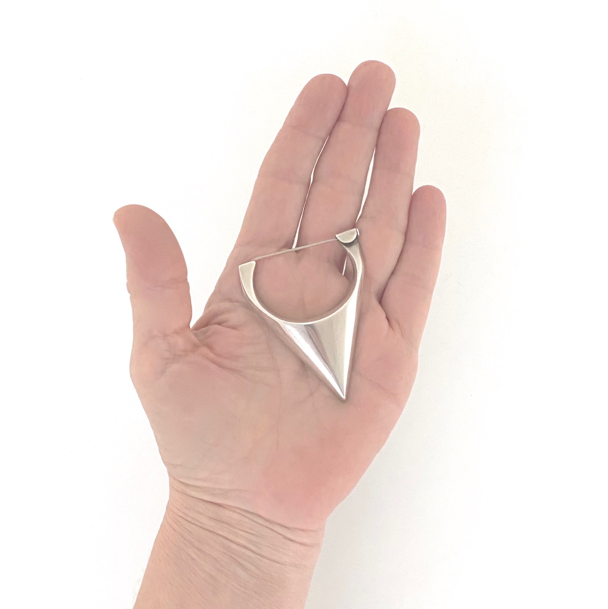 Georg Jensen Modernist silver brooch #326 ~ Nanna Ditzel