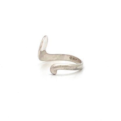 Georg Jensen silver swirl cuff bracelet 397 ~ fairly scarce