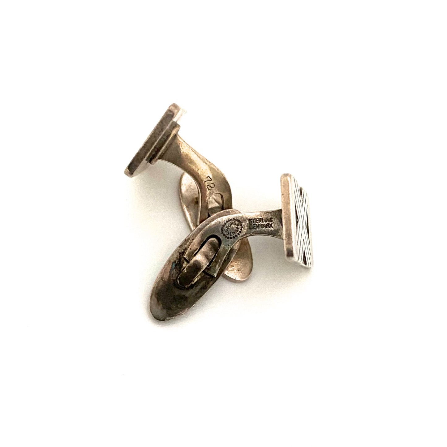 Georg Jensen cufflinks #72 ~ Jorgen Jensen