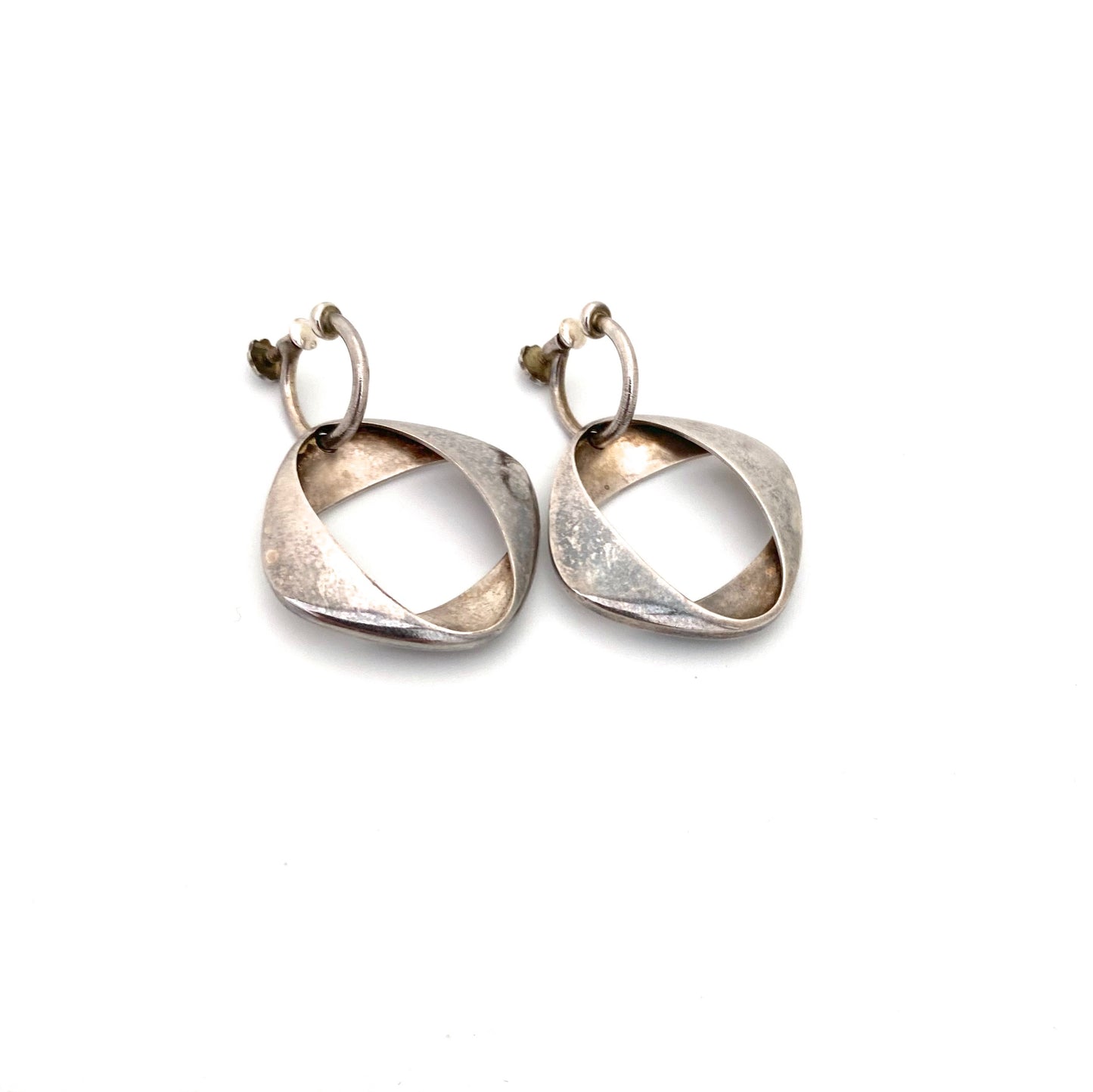 Georg Jensen silver earrings #190 ~ Henning Koppel