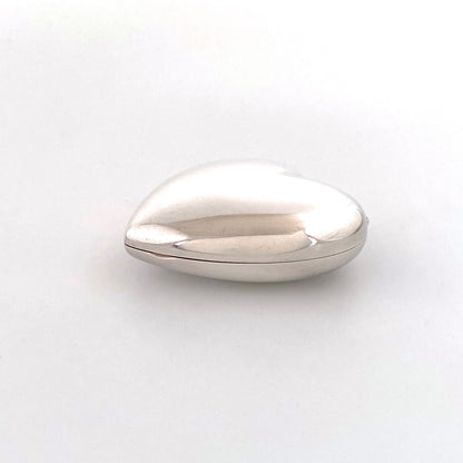 profile Georg Jensen Denmark vintage silver heart box Astrid Fog Scandinavian Modernist design