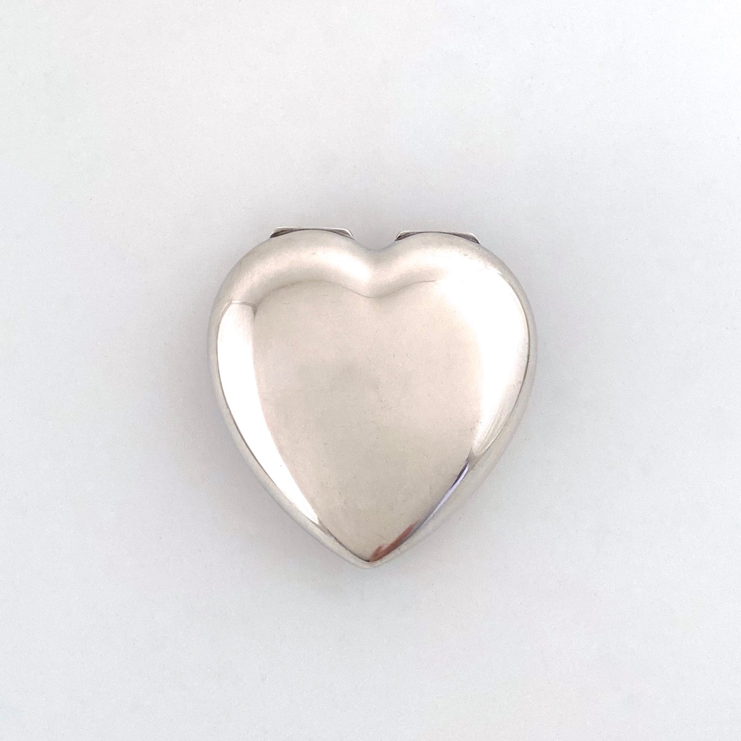 Georg Jensen silver heart box #382 by Astrid Fog ~ scarce
