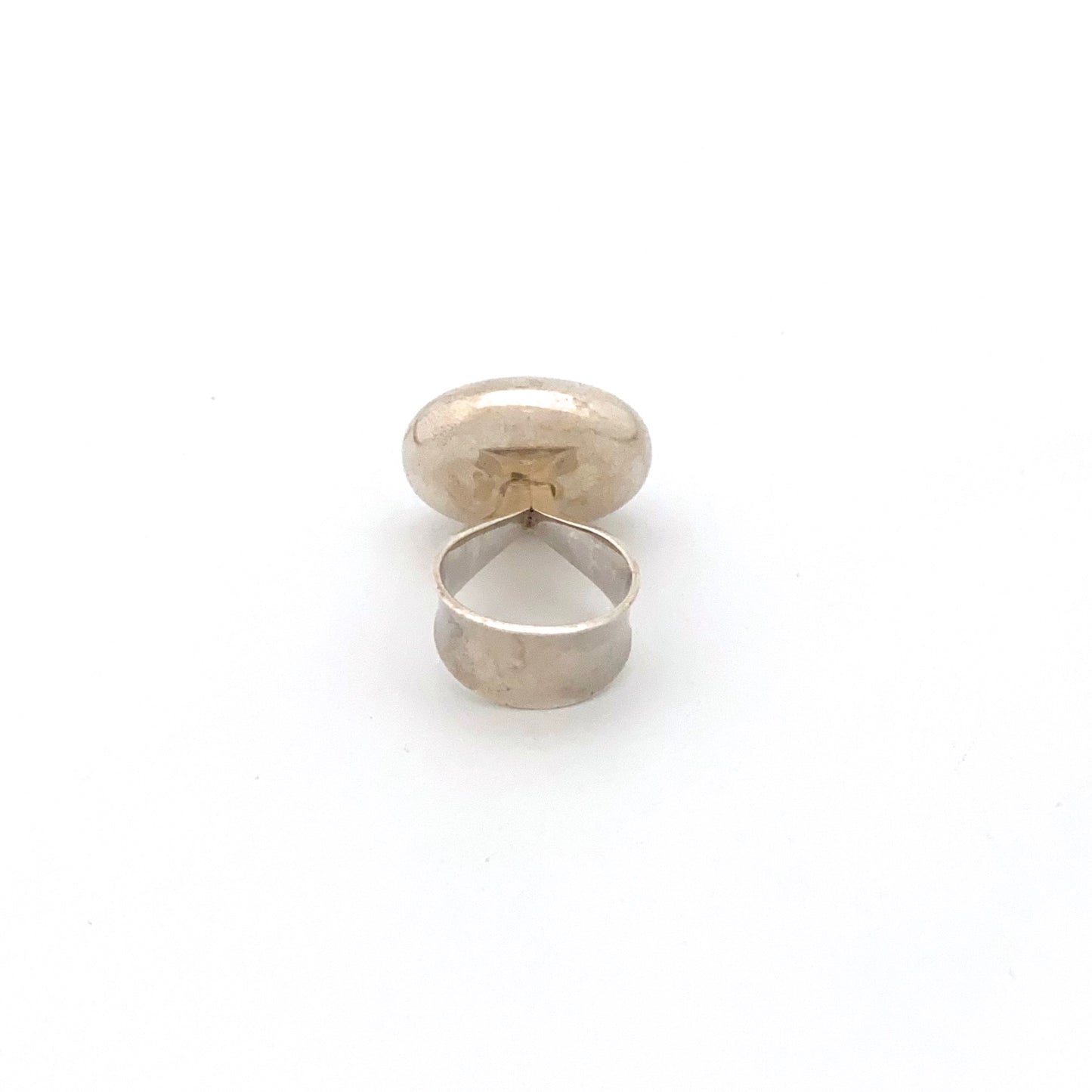 Georg Jensen large silver ring #155 ~ Vivianna Torun