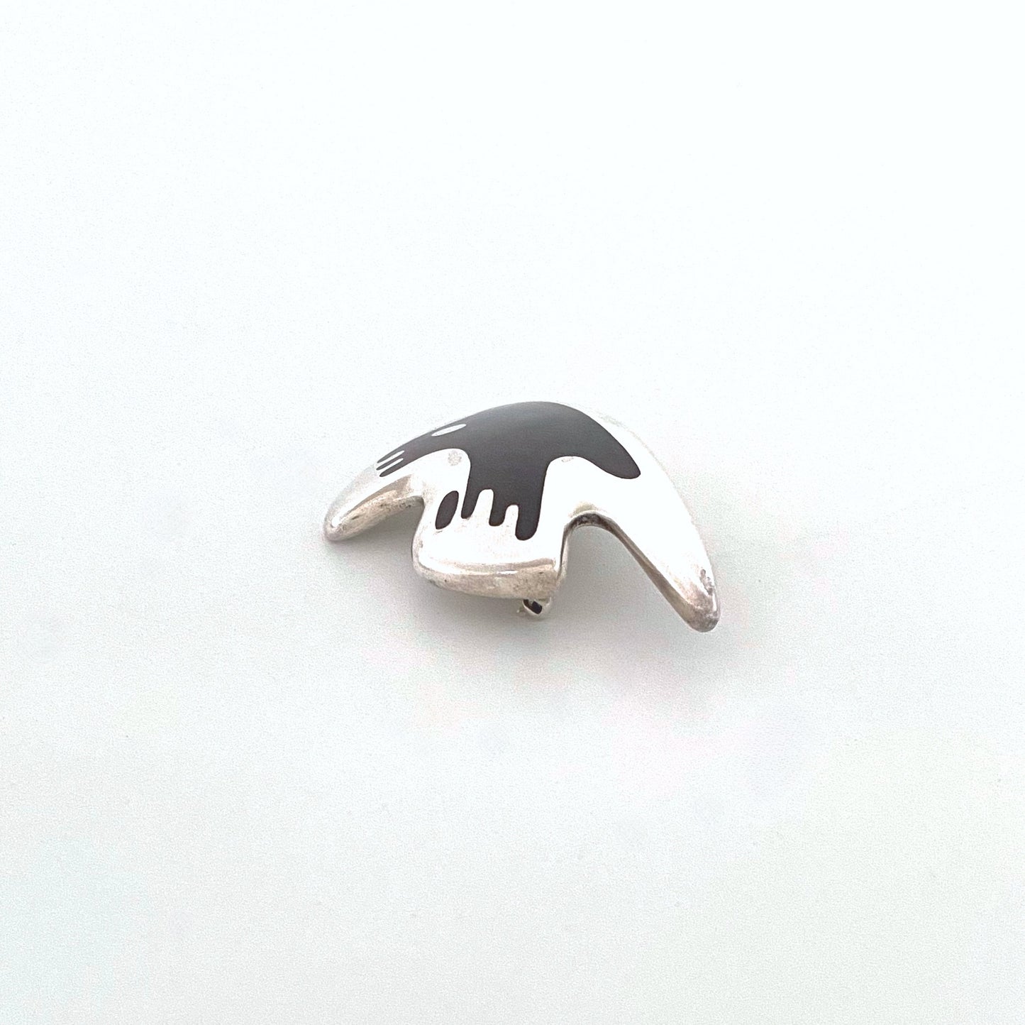 Georg Jensen silver brooch #307 ~ Henning Koppel