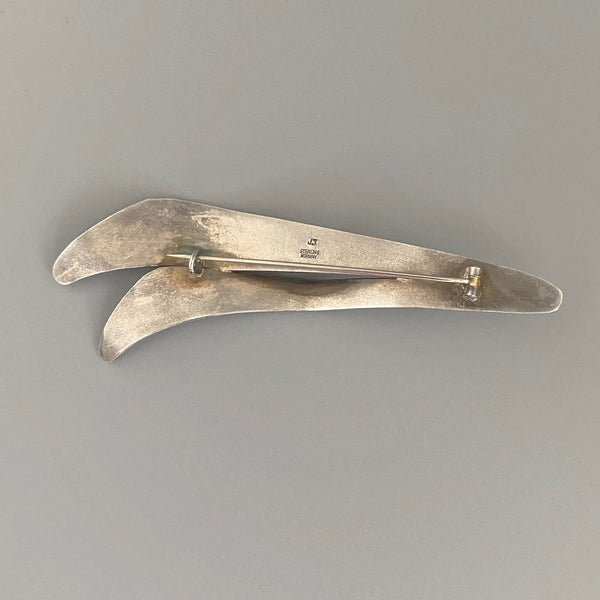 Grete Prytz Kittelsen extra long enamel brooch