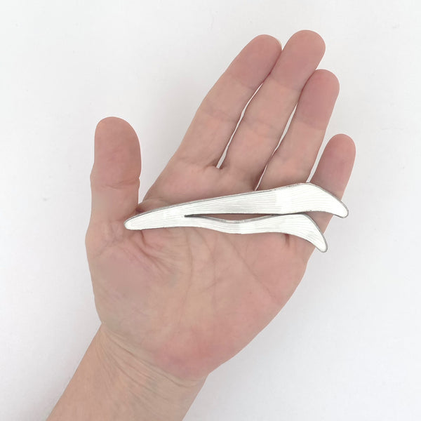 scale Grete Prytz Kittelsen J Tostrup Norway large vintage silver enamel brooch Scandinavian Modernist jewelry design