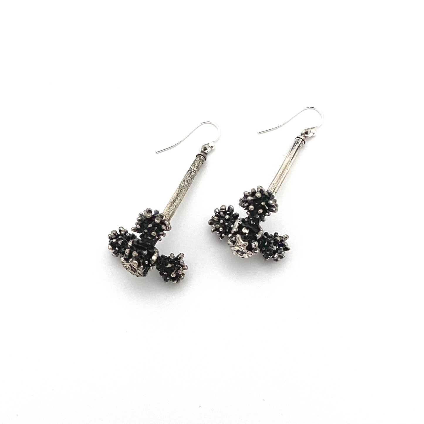 Guy Vidal spiky drop earrings