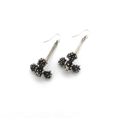Guy Vidal spiky drop earrings