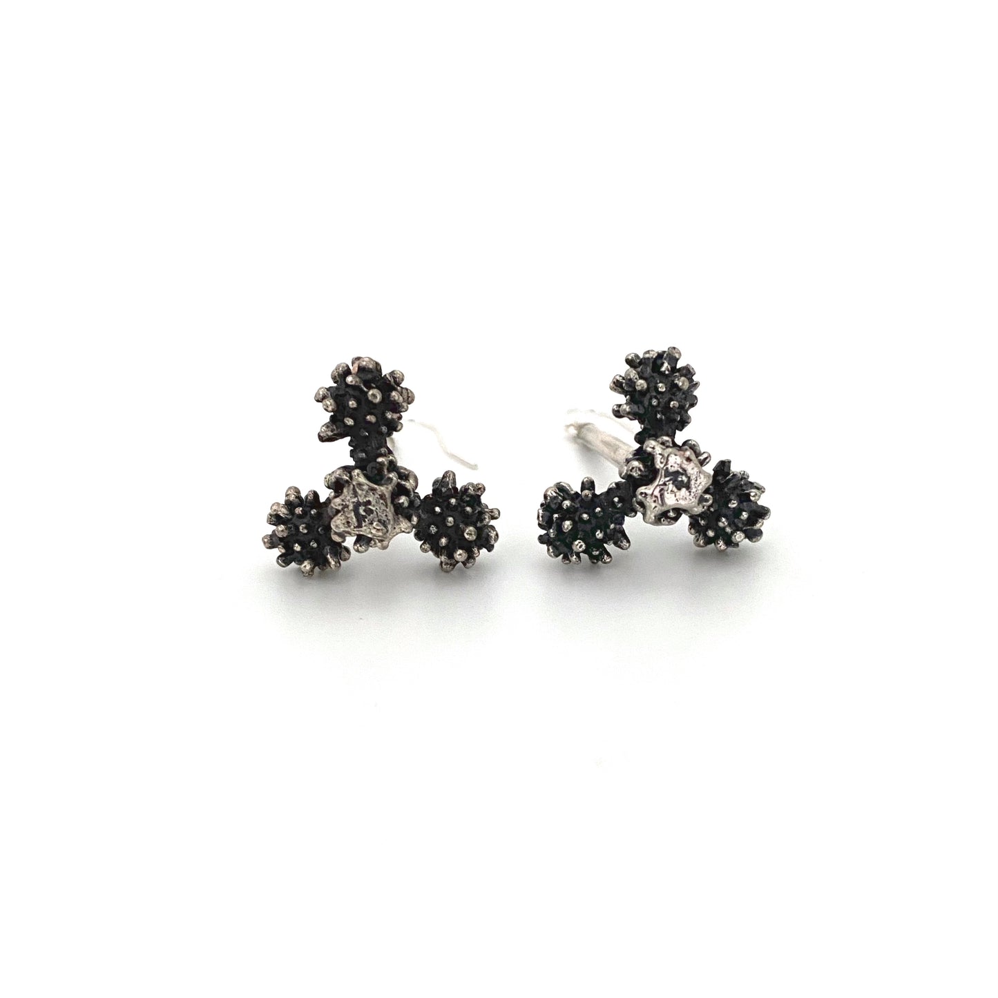 Guy Vidal spiky drop earrings
