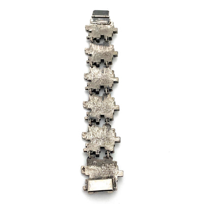 Guy Vidal 'stacked cubes' link bracelet