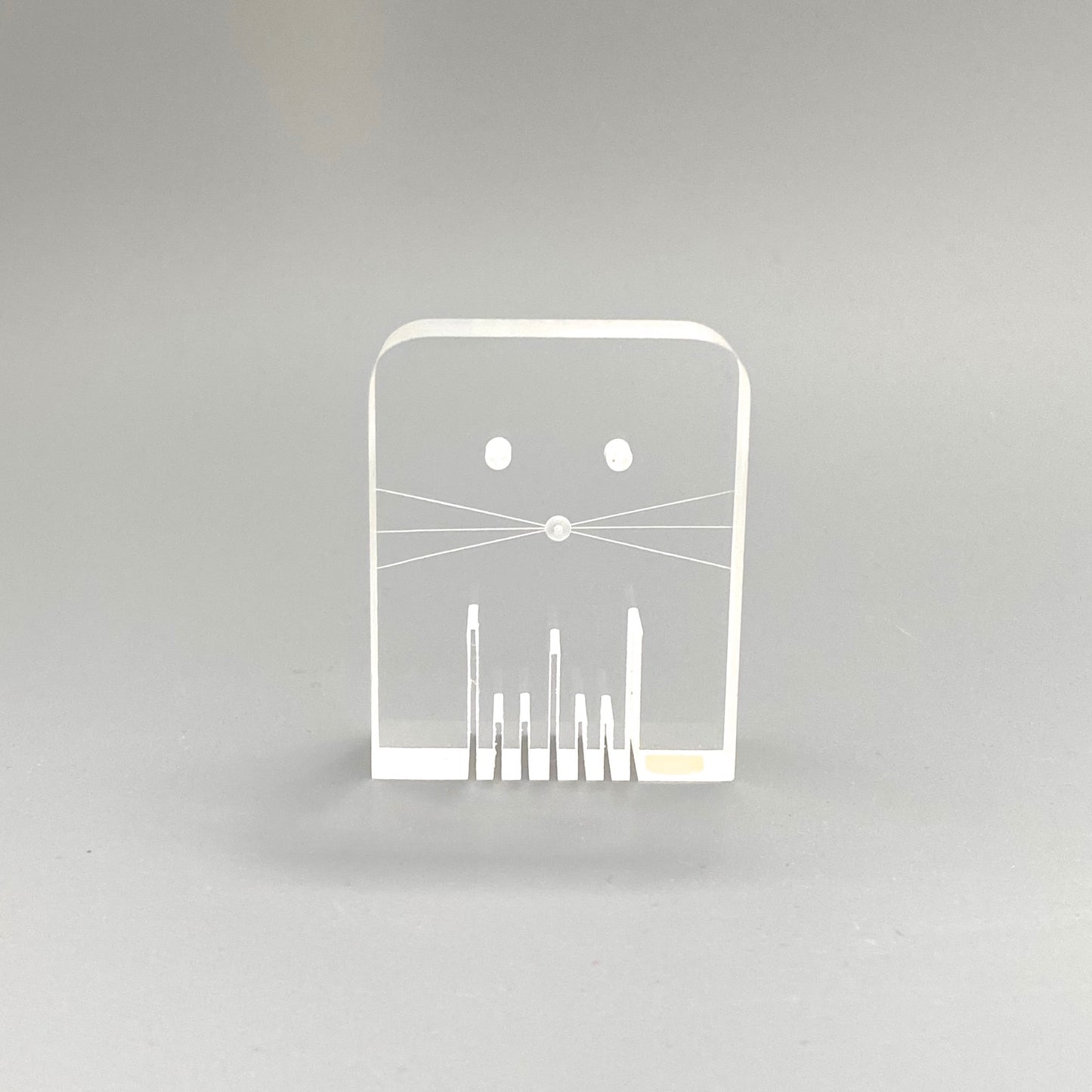 Guyon Canada vintage lucite cat