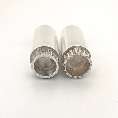 Hans Gehrig heavy silver brutalist glasses ~ rare