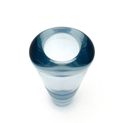 Holmegaard aqua blue 'Umanak' vase ~ Per Lutken