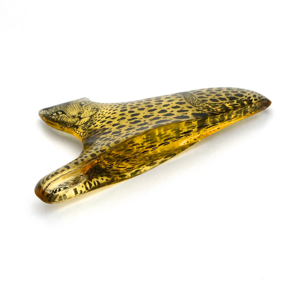 Abraham Palatnik vintage lucite leopard