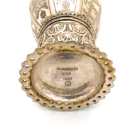 Marius Hammer Norway antique silver goblet