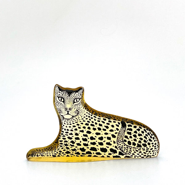 Abraham Palatnik vintage lucite leopard
