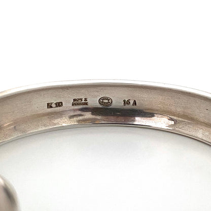 Georg Jensen curvy cuff bracelet #16A ~ Ove Wendt
