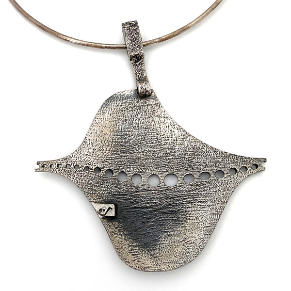 Guy Vidal *extra* large pendant on choker