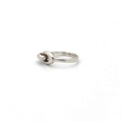 Rafael Canada sterling silver double loop ring