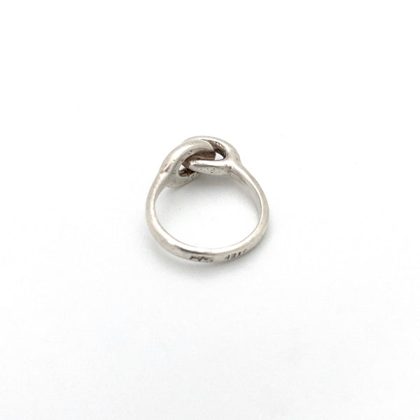 Rafael Canada sterling silver double loop ring