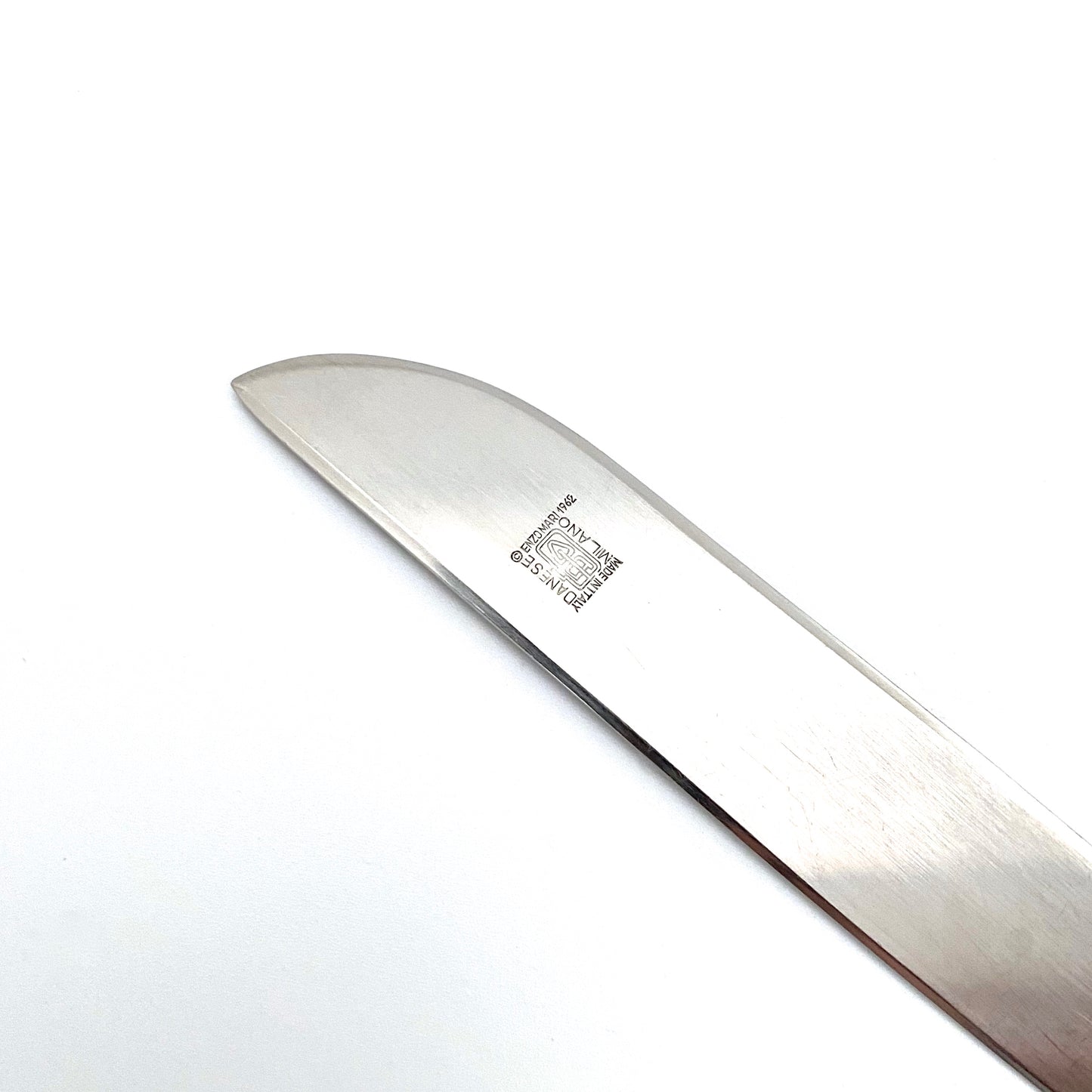 Enzo Mari stainless steel letter opener