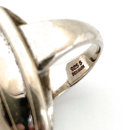 Georg Jensen extra large ring #46E ~ Harald Nielsen