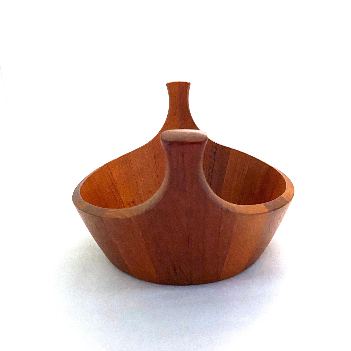 Dansk staved teak 'Viking' bowl ~ Jens Quistgaard