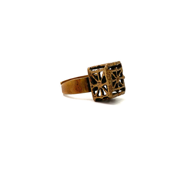 Pentti Sarpaneva bronze 'Pitsi' ring