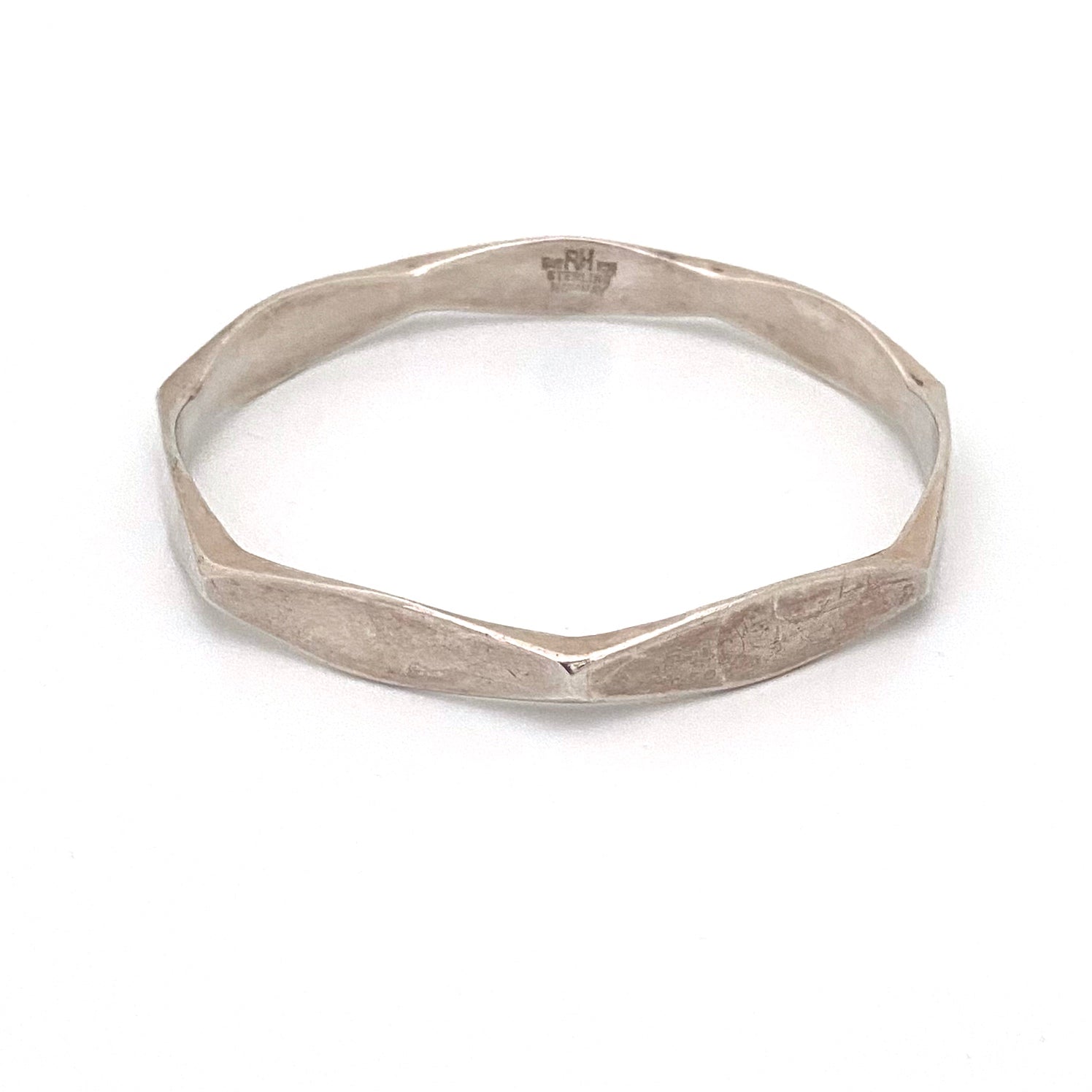 detail Plus Studios Norway Design vintage silver Nut bangle bracelet Ragnar Hansen Scandinavian Modernist jewelry design