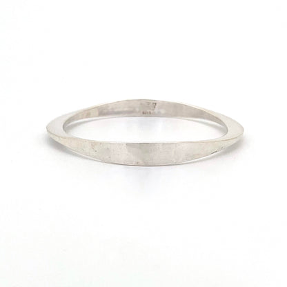 Plus Studios / Norway Design hammered silver bangle ~ Tone Vigeland