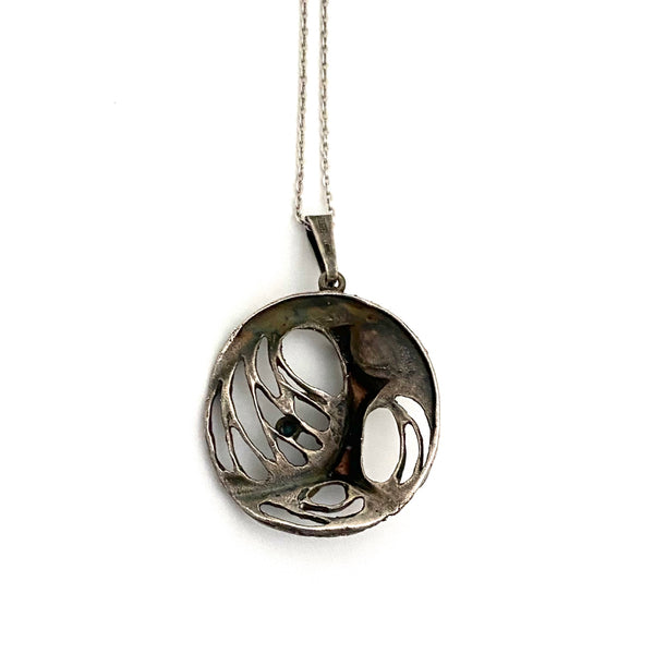 Sten & Laine silver pendant ~ Karl Laine