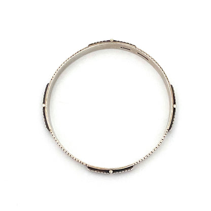 Sigurd Black Denmark vintage silver bangle bracelet #2