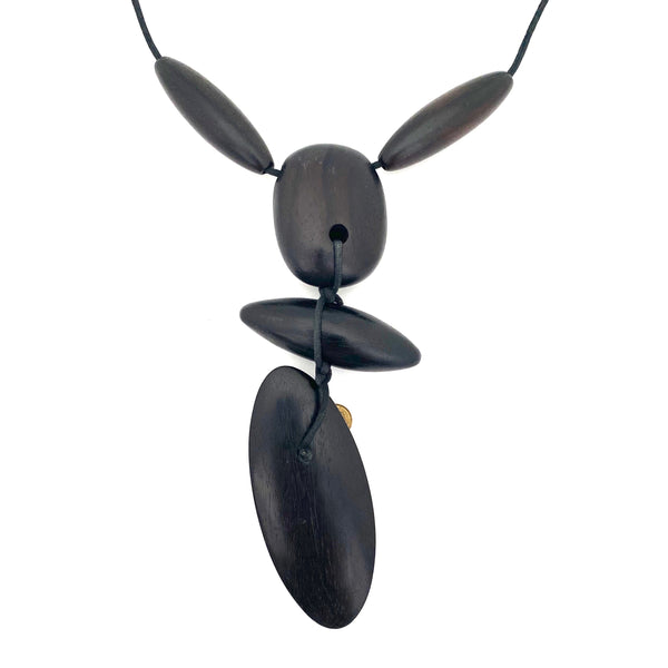 Gerda Lynggaard for Monies Denmark large scale adjustable necklace