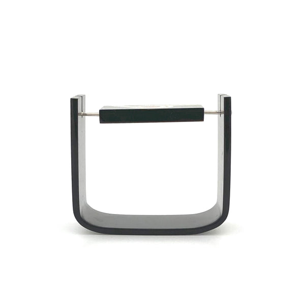 profile Jean-Claude Darveau Canada vintage lucite pop art bracelet Modernist jewelry design