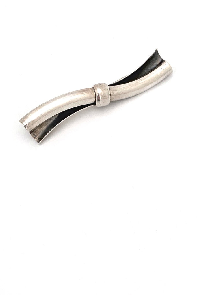Large cheap silver brooch