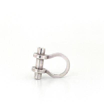 profile Pekka Piekainen Finland vintage silver heavy ring 1974 Scandinavian Modernist jewelry design