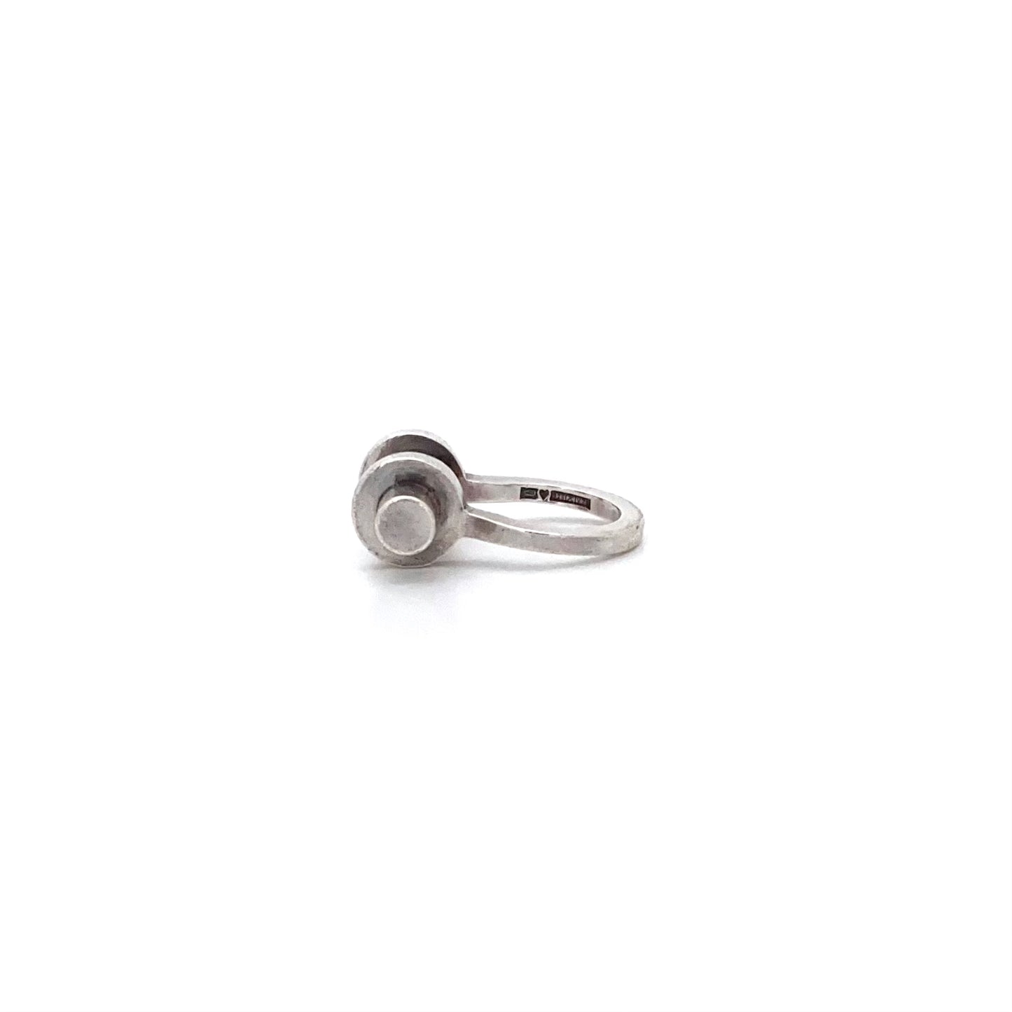 Pekka Piekainen heavy silver ring ~ 1974