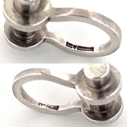 Pekka Piekainen heavy silver ring ~ 1974