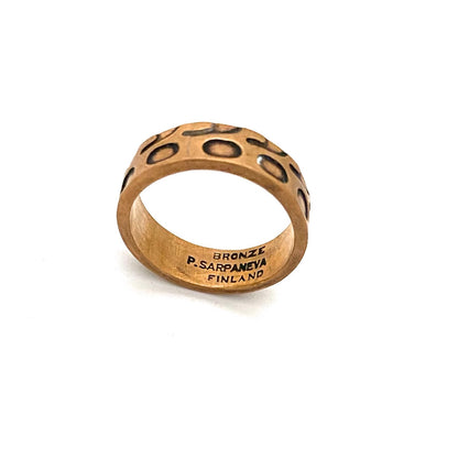 Pentti Sarpaneva bronze band ring