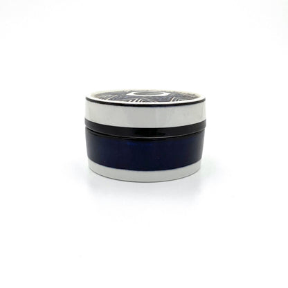 profile Royal Copenhagen Denmark vintage ceramic lidded box Inge-Lise Koefoed Scandinavian Modernist design