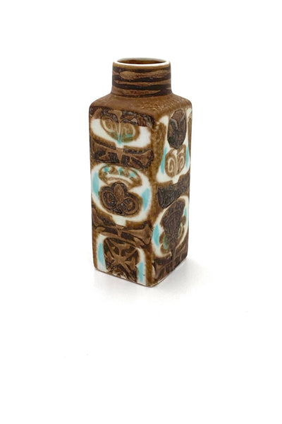Royal Copenhagen Denmark vintage faience ceramic Baca vase Nils Thorsson Scandinavian Modern design