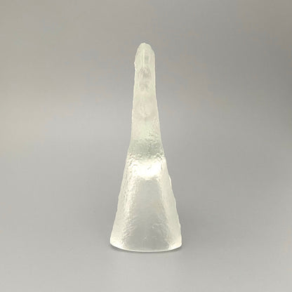 Pavel Panek 'Beran' glass ram sculpture ~ matte