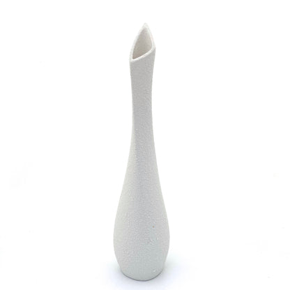 detail Sgrafo Modern Germany vintage porcelain textured Korallenform vase Peter Muller Modernist design