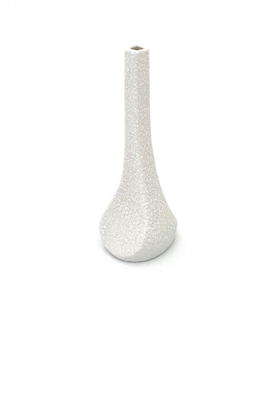 Sgrafo Modern Germany vintage textured porcelain Korallenform vase Peter Muller mid century modern design