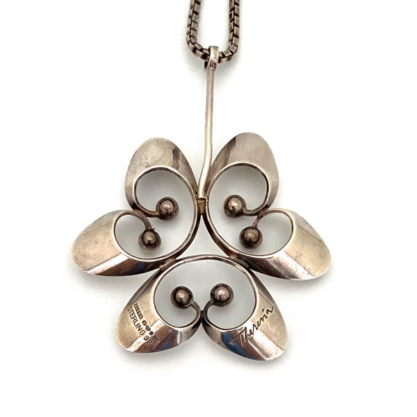 Theresia Hvorslev for Alton large pendant necklace ~ 1974