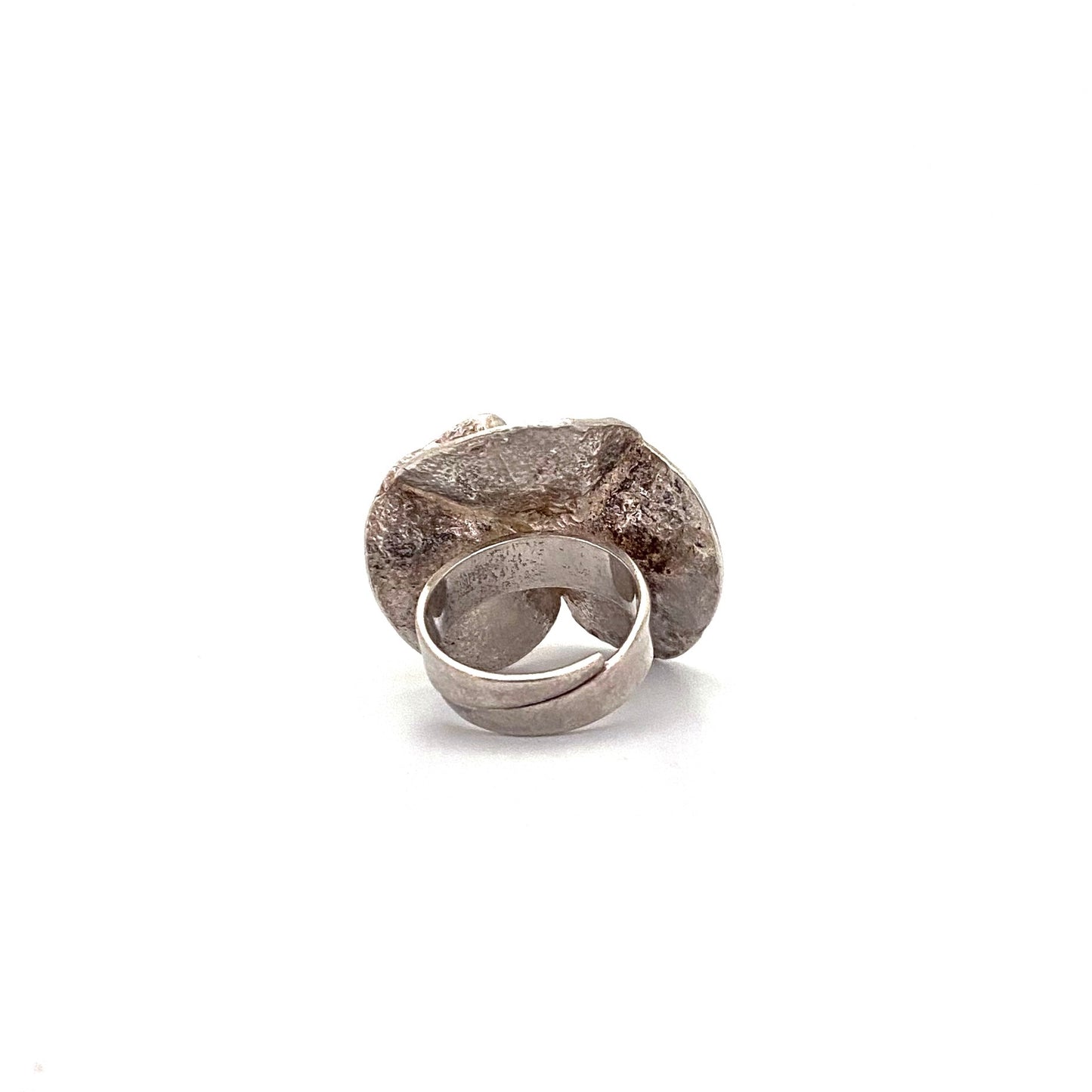 extra large 'Water Lily' ring ~ Theresia Hvorslev, 1975