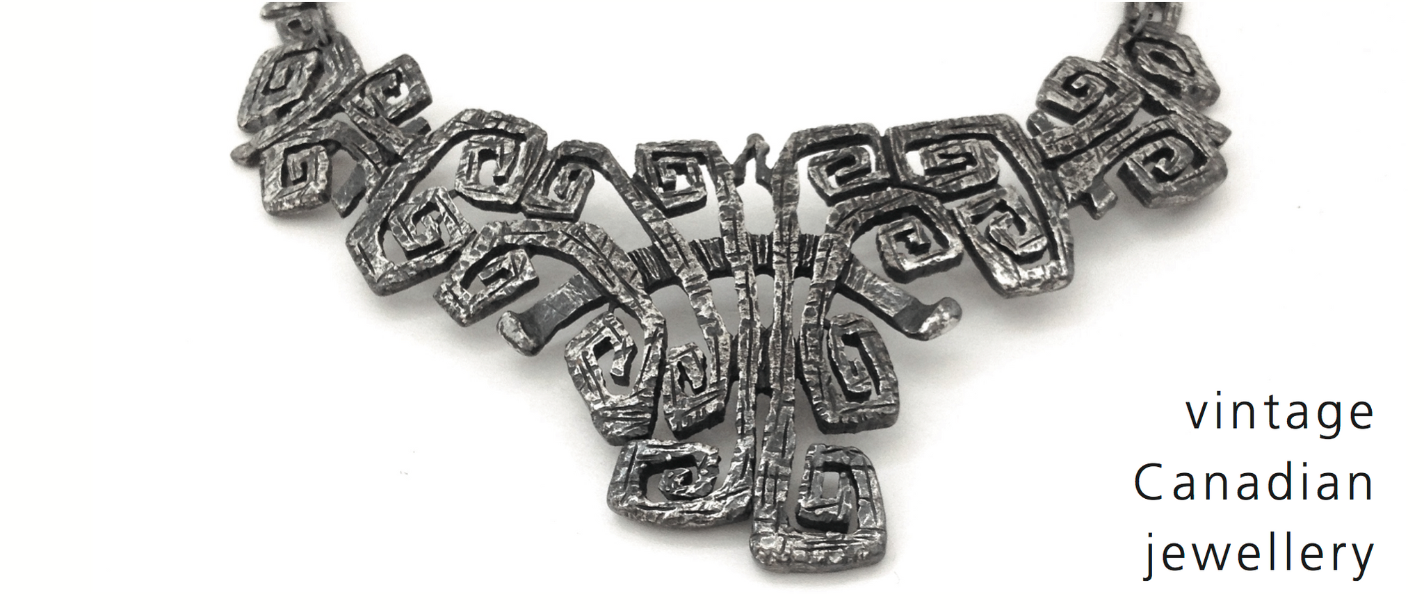 Vintage jewellery from Canada including brutalist Guy Vidal Robert Larin Bernard Chaudron