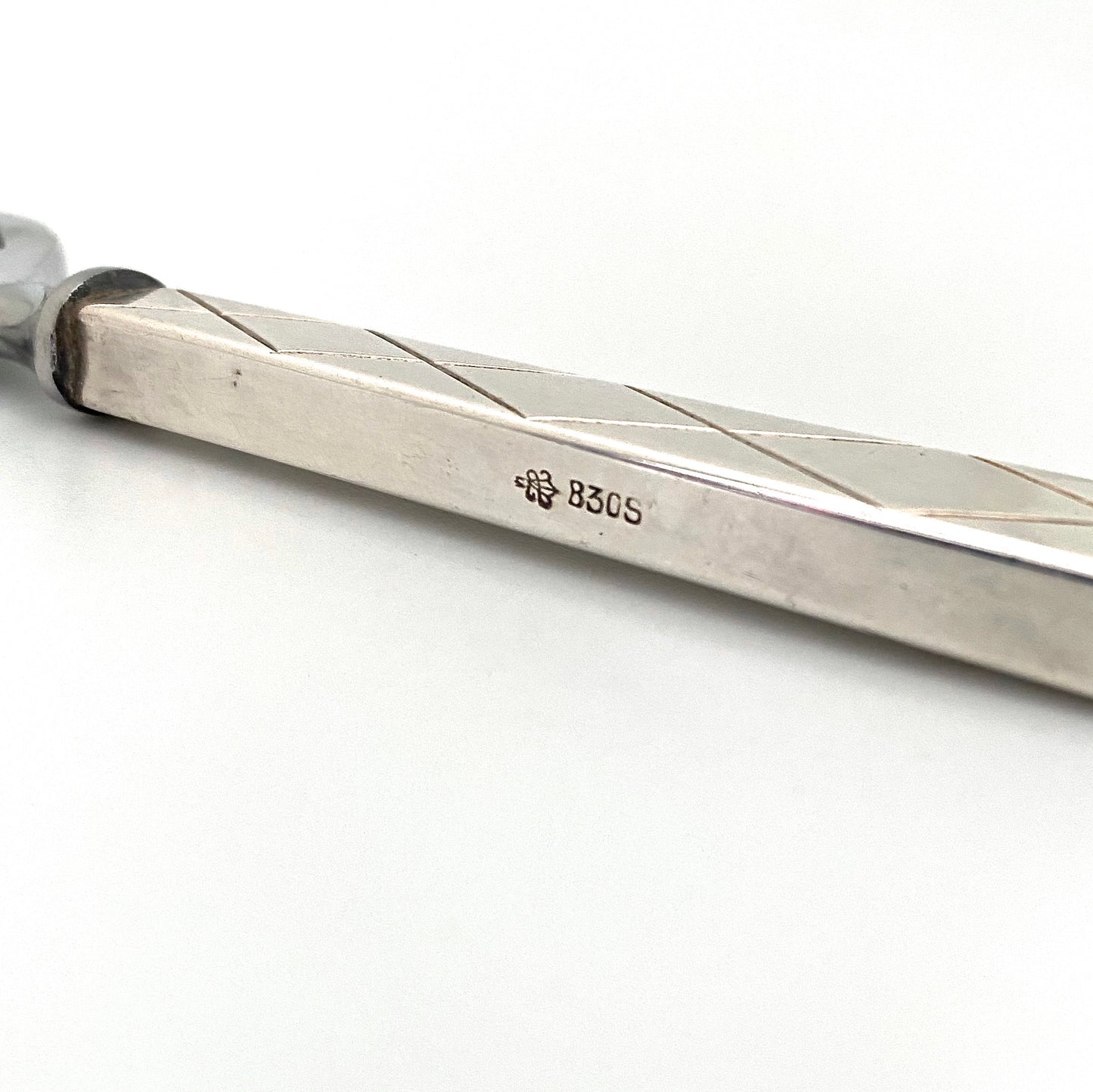 Scandinavian silver Art Deco bottle opener