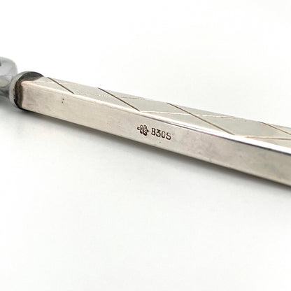Scandinavian silver Art Deco bottle opener