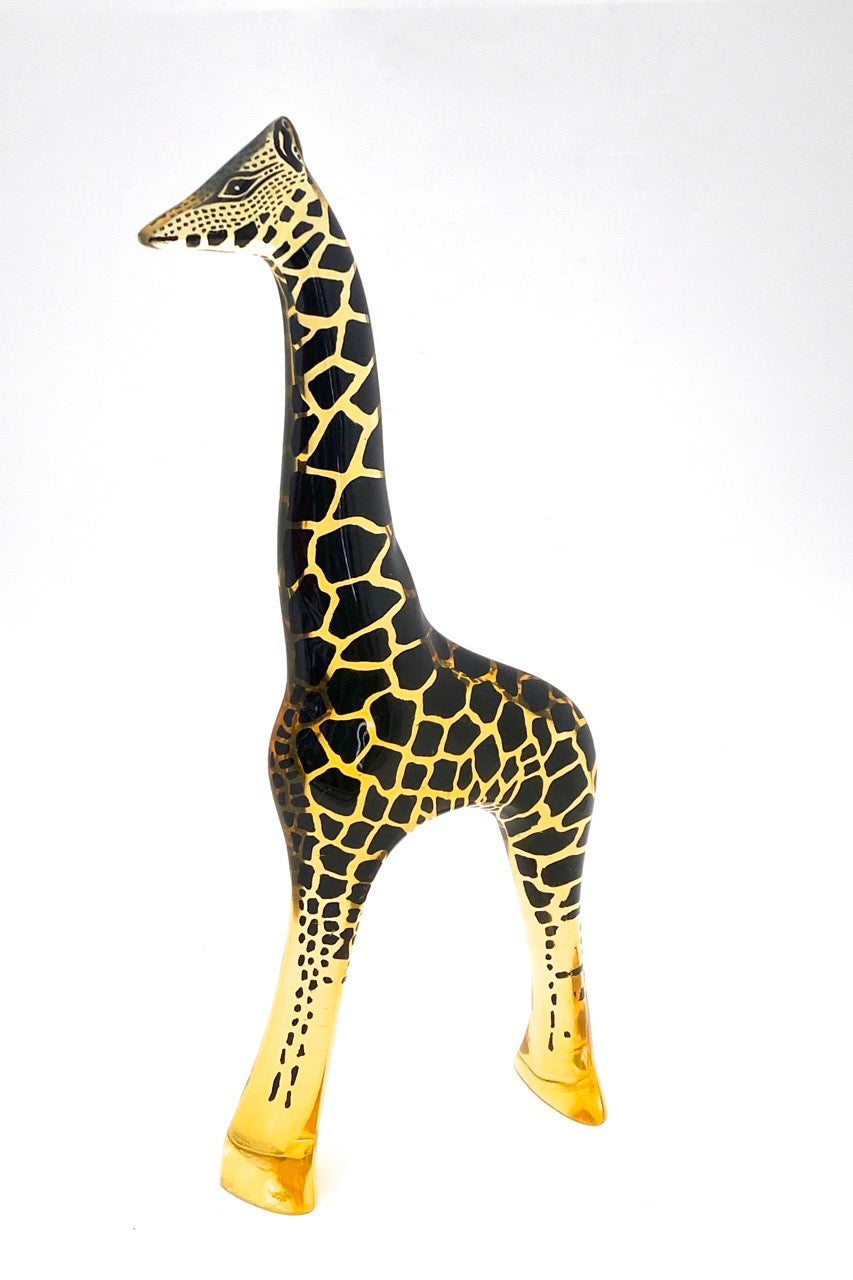 Abraham Palatnik Brazil vintage acrylic lucite giraffe sculpture large mid century Modernist design